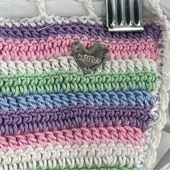 Capittana NWT Trinidad Pastel Crochet Bikini Bottom size Medium - Picture 5 of 9